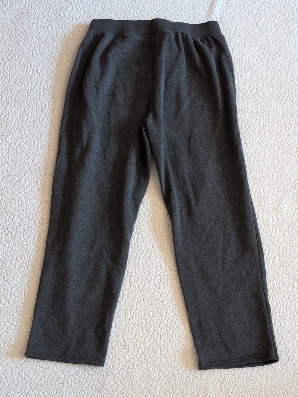 Bobbie Brooks Ladies Cotton Blend Fleece Linen Wide Leg Sweatpants Loungewear